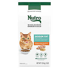 Nutro Wholesome Essentials &trade; Indoor Adult Dry Cat Food - Non-GMO, Natural, Chicken & Brown Ric