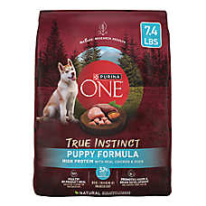 Purina ONE True Instinct High Protein Puppy Dry Dog Food - Natural, Chicken & Duck