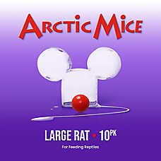 Arctic Mice Frozen Large Rats - Frozen Reptile Food - 5-20 ct