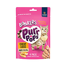 Bonkers&trade; Purr Pops&trade; Lickable Cat Treats - 4 Count