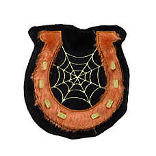 Thrills & Chills&trade; Halloween Plush Flattie Horse Shoe Dog Toy