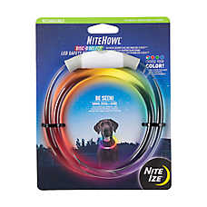 Nite Ize? NiteHowl? LED Rechargeable Necklace, Safety Necklace, DISC-O Select, Multi Color