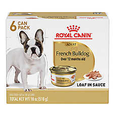 Royal Canin Breed Health Nutrition French Bulldog Adult Wet Dog Food - Multipack, 6 Count 18 oz