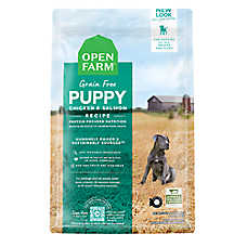 Open Farm Grain Free Puppy Dry Dog Food - Humanely Raised & Sustainably Sourced, Chicken & Salmon