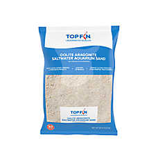 Top Fin? Aragonite Aragamax Oolite Aquarium Sand - Aquarium Substrate, Fish Tank Sand - 30 lb