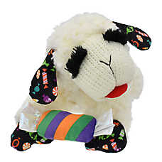 Multipet? Lamb Chop With Candy Plush Squeaker Dog Toy
