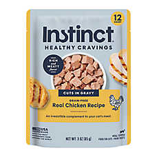 Instinct? Healthy Cravings Cat Food Topper - Natural, Grain Free, Chicken