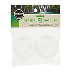 Thrive Feeding Replacement Cups - Reptile Feeding Cups - 6 ct