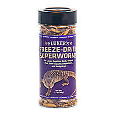 Fluker's? Freeze Dried Superworms - Reptile Food Treat - 1.7 oz
