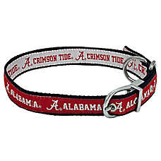 Pets First Alabama Crimson Tide Reversible Dog Collar