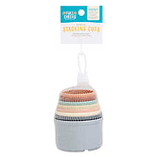 Full Cheeks&trade; Plastic Stacking Cups