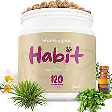 Healthy Pup Dog Stool Eating Deterrent Soft Chew Supplement, Stop Poop Eating, Chicken Flavor, 120ct