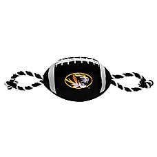 Pets First University of Missouri Football Rope Dog Toy