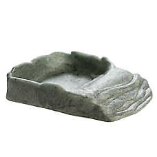 Zoo Med Repti Ramp Bowl - Reptile Food & Water Bowl - Large