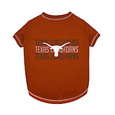 Pets First Texas Longhorns Stripe Tee