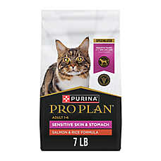 Purina Pro Plan Sensitive Skin & Stomach Adult Dry Cat Food - Salmon & Rice