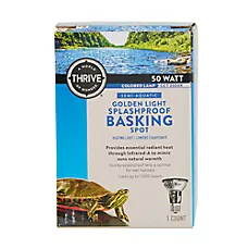 Thrive® Golden Light Splashproof Basking Spot - Basking Heat Bulb - 50-75W