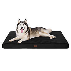 Bedsure? Orthopedic Waterproof Dog Bed with Sherpa & Oxford Fabric Removable Cover & Egg Crate Foam