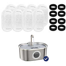 PawsPik Dog & Cat SS-01 Water Fountain Replacement Filters