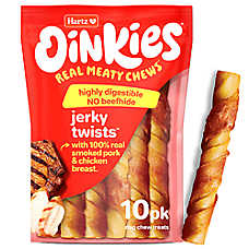 Hartz Oinkies Chicken Wrapped Rawhide-Free All Life Stages Dog Chew