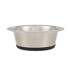 Top Paw? Non Slip Basic Stainless Steel Dog Bowl 12oz, 27oz, 52oz, 88oz, 136oz