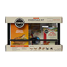 Thrive? Desert Essentials Starter Kit - Reptile Terrarium - Desert Reptile Terrarium Kit - 10-40 Gal