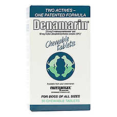 Nutramax Dog Denamarin Liver Supplement for Dogs of All Sizes, 30 Chewable Tablets