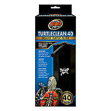 Zoo Med Turtle Clean 40 Deluxe Filter Aquatic Reptile Turtle Tank Filter