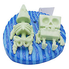 Penn-Plax? SpongBob & Patrick Skeleton Glow in the Dark Halloween Aquarium Ornament Decor