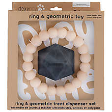 Dexypaws Chew Master Ring Toy Set, Durable Dog Chew Toys