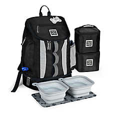 Mobile Dog Gear Drop Bottom Weekender Backpack Pet Bag Backpack Pet Carrier - Dog & Cat Carrier