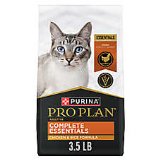 Purina? Pro Plan Complete Essentials Adult Dry Cat Food - Chicken & Rice, With Probiotics