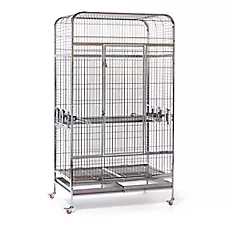 Prevue Pet Products Imperial Stainless Pet Bird Cage for Large Birds