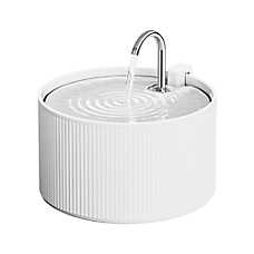 PawsPik Dog & Cat Ceramic Serenity Faucet Water Fountain, 9-cup