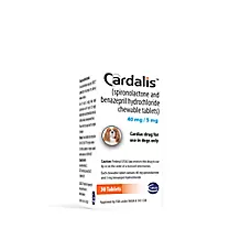 Cardalis (Spironolactone/Benazepril) Chewable Tablets for Dogs -  40mg/5mg, 30 Tablets