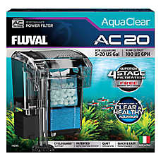 Fluval AC20 Power Filter - Aquarium Filter Media for Fish Tanks