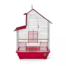 Prevue Pet Products House Top Roof Pet Bird Cage for Small Birds