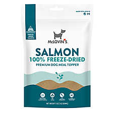McLovin's Pet Premium Dog Meal Topper - Freeze-Dried Raw, Salmon