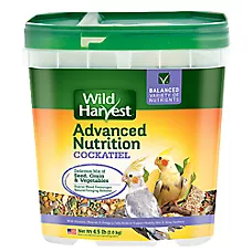 Wild Harvest® Advanced Nutrition Cockatiel Food - Daily Diet