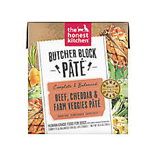 The Honest Kitchen Beef, Cheddar & Farm Veggies Pate All Life Stages Wet Dog Food - 10.5 oz