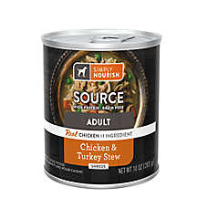 Simply Nourish? Source Wet Dog Food - Chicken & Turkey Stew, 10 oz