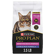 Purina? Pro Plan Sensitive Skin & Stomach Adult Dry Cat Food - Lamb & Rice, With Probiotics