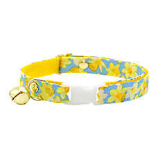 Made By Cleo? Cat Collar - Daffodils