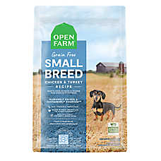 Open Farm Grain Free Small Breed Adult Dry Dog Food - Humanely Raised & Sustainably Sourced, Chicken