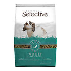 Science Selective Adult Rabbit Food - Dental & Digestive Health - 4 Lbs - Veterinarian Recommended