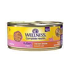Wellness? Complete Health Kitten Wet Food - Grain Free, Pate, 5.5 Oz