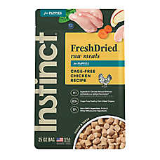 Instinct? Raw Meals Freeze-Dried Puppy Dry Dog Food - Raw, Grain Free, Chicken