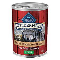 Blue Buffalo? Wilderness&trade; Rocky Mountain Recipe Adult Wet Dog Food - Red Meat, 12.5 oz