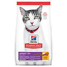 Hill's? Science Diet? Senior 11+ Dry Cat Food - Chicken