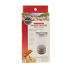 Thrive Cricket Duster - Live Crickets & Reptile Calcium Supplement Tool